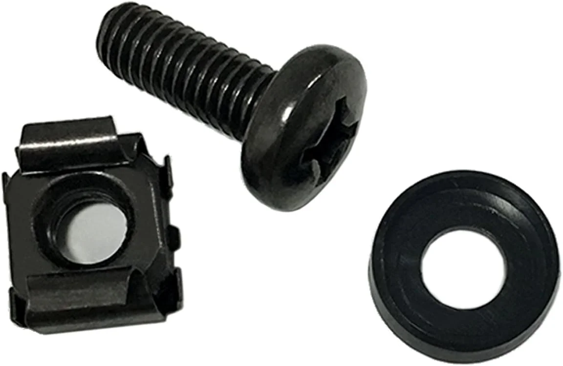 Lancher Pachet de 60 Șuruburi M6 x 16mm și Nuci cu Cușcă