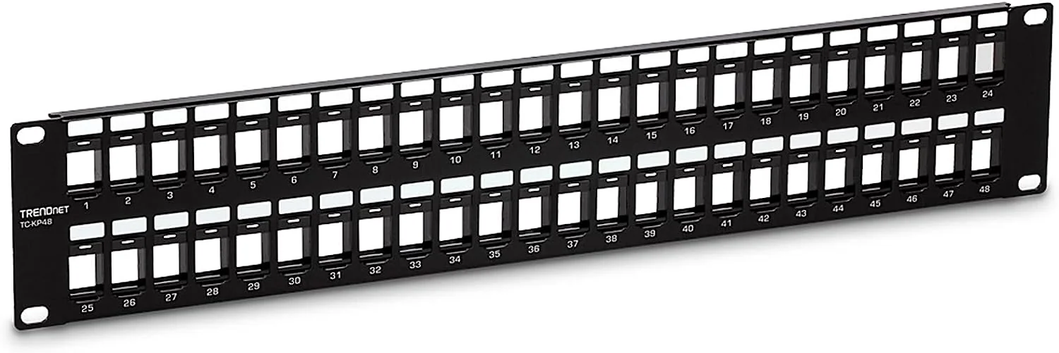 TRENDnet Panou Patch Keystone 2U HD cu 48 Porturi Goale